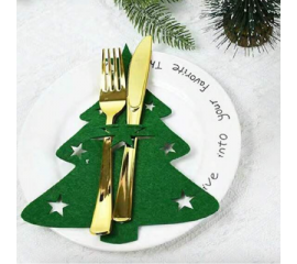 Christmas table decoration - cutlery holder